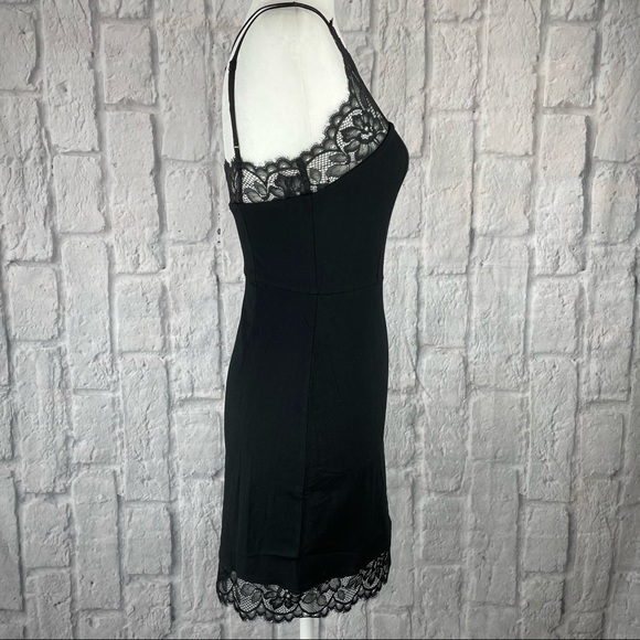 Free People Premonitions Lace Trim Bodycon Dress - Picture 6 of 11